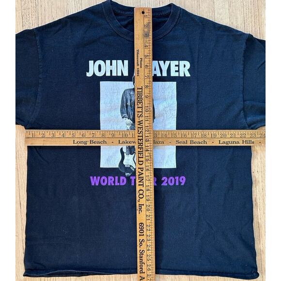 John Mayer T Shirt Tour 2019 Double Sided Adult Size Medium - Picture 5 of 6